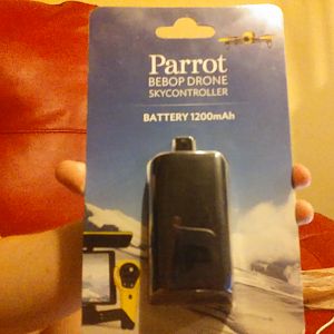 April's new unopened Parrot batteries