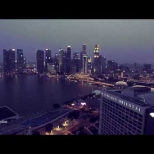 Singapore Night Shot and Timelapse Video in 4K