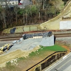 Updated Aerial View of I-840 Greensboro Urban Loop Construction - McLeansville, NC - YouTube