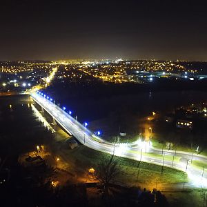 Kaunas at night