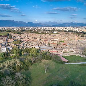 Pompeii from the air
