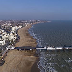 Eastbourne, East Sussex, looking North