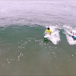 Learn how to surf at Renaca in Chile (Drone footage)