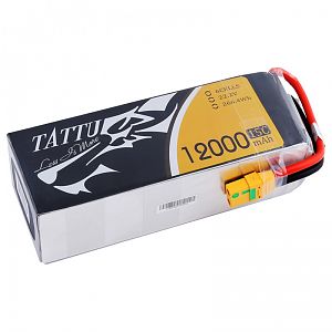 Tattu 12000mAh 6S1P 15C Lipo Battery Pack for Dji S800,900,1000