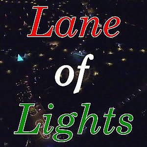 Flight Over the Twin Lakes' Lane of Lights - Burlington, NC