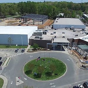 Latest Aerial Views of New Construction at the Orange County Sportsplex - Hillsborough, NC
