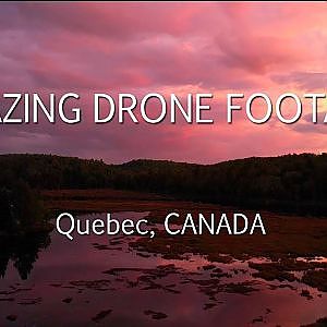 Breathtaking Drone Footage Laurentians Quebec CANADA - YouTube