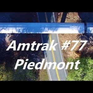 Amtrak #77 Piedmont - Durham to Burlington, NC