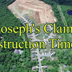 Construction Timeline of Joseph's Claim Subdivision - Gibsonville, NC
