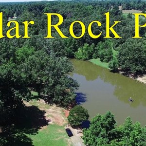 Aerial View of Cedar Rock Park - Alamance County, NC