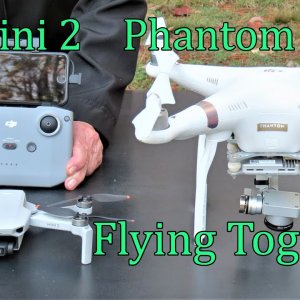 DJI Mini 2/Phantom 3 Pro - Together in the Air