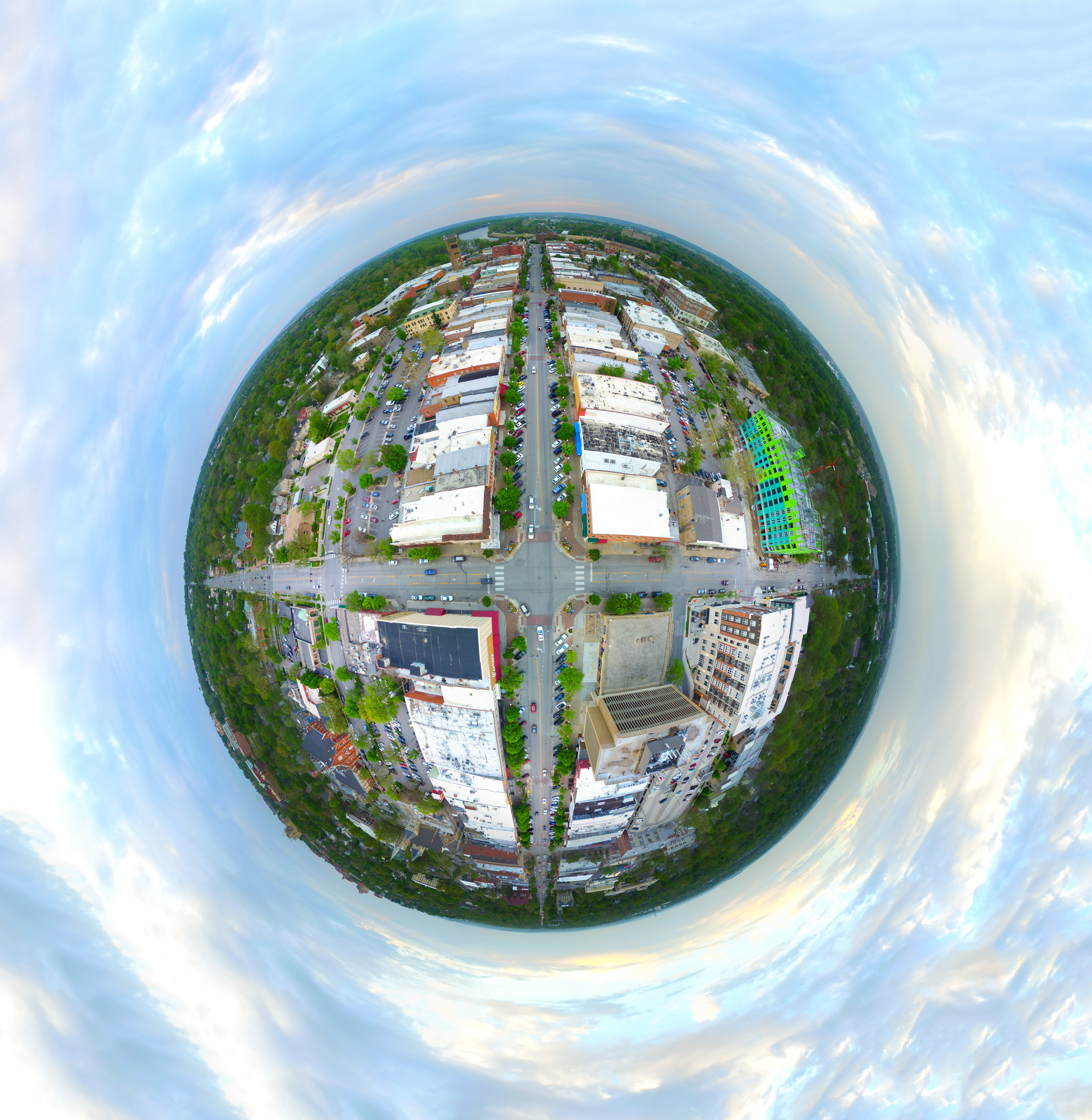2016 04 19 Lawrence Downtown 9th And Mass Little Planet