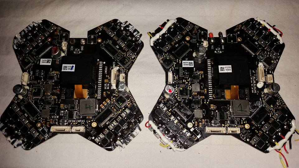 Phantom 3 Boards I think both part 33 but different numbers , P01012.07 and P01012.07